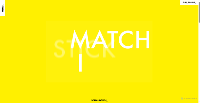 Security scan screenshot of https://matchstick.com