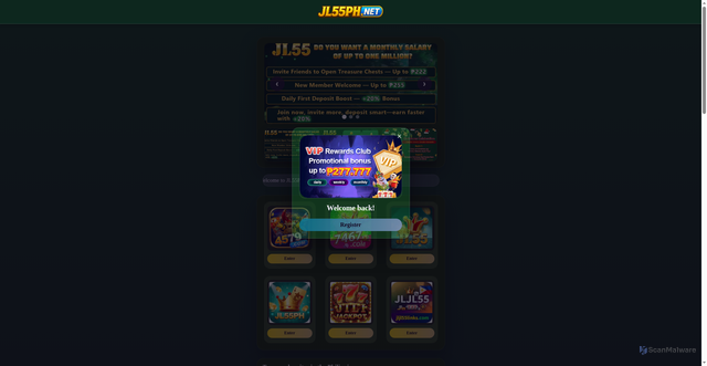 Security scan screenshot of https://9866jilionline.com/yzqzogvln