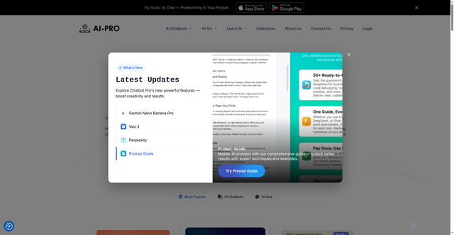 Security scan screenshot of https://ai-pro.org