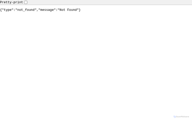 Security scan screenshot of https://api.nosto.com/