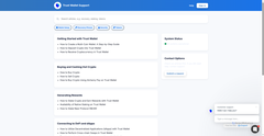 Screenshot of trustwallet-helpcenter.vercel.app