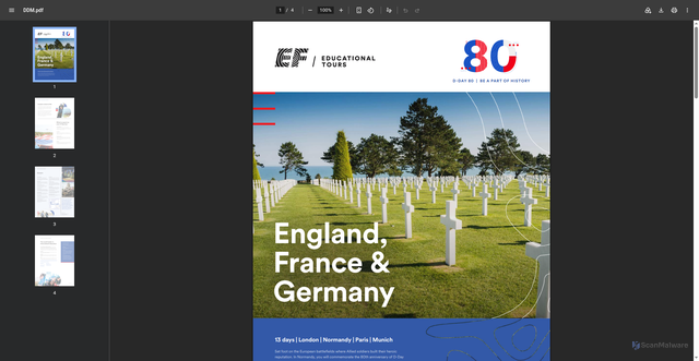Security scan screenshot of https://www.eftours.com/eLiterature/DBD/U/DDM.pdf