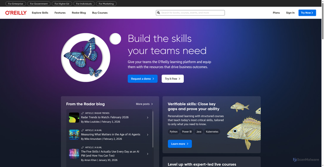 Security scan screenshot of https://oreillysso.com