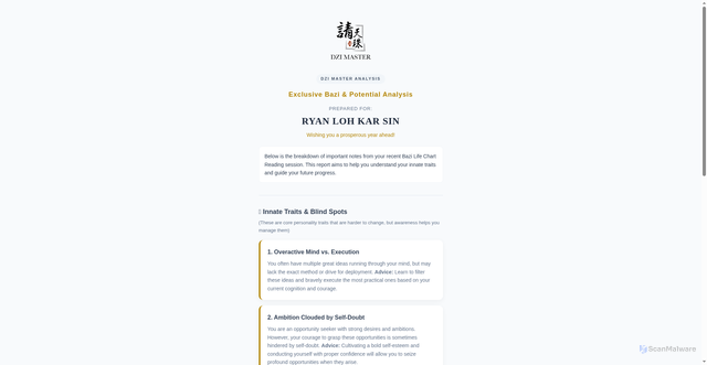Security scan screenshot of https://ryanloh-kmbx5qobcy.edgeone.app/