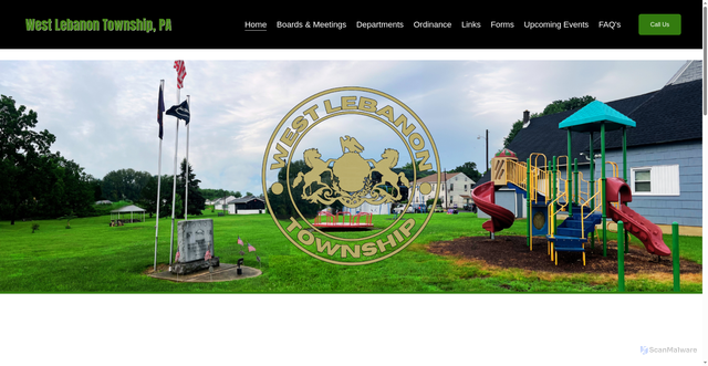 Security scan screenshot of https://westlebanonpa.gov/