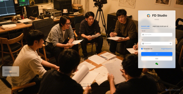 Security scan screenshot of https://fd-studio-cn-o885br5v01.edgeone.dev/