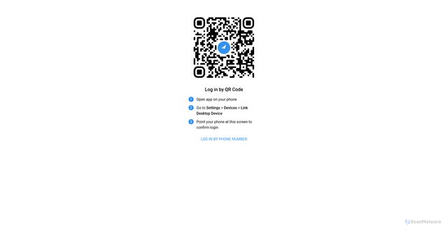 Security scan screenshot of http://bot789c.xyz/