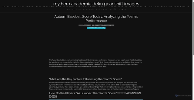 Security scan screenshot of https://idunkareblog-dpiaywv6v2at.edgeone.app/auburn-baseball-score-today.html