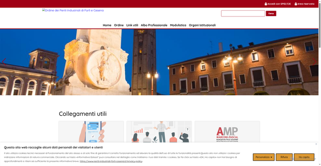 Security scan screenshot of https://www.periti-industriali-forli-cesena.it/
