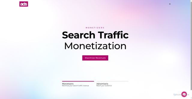 Security scan screenshot of https://www.ads.com/