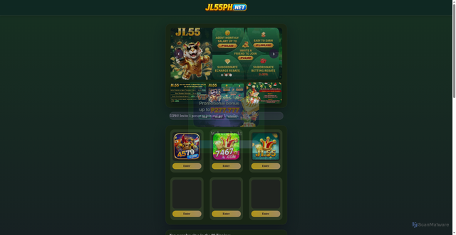 Security scan screenshot of https://pinascrownsugal.com/m2u5mmmy