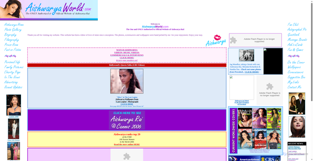 Security scan screenshot of https://aishwaryaworld.com/