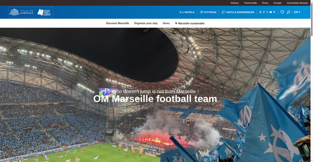 Security scan screenshot of https://www.marseille-tourisme.com/en/blog-marseille/om-our-soccer-team/
