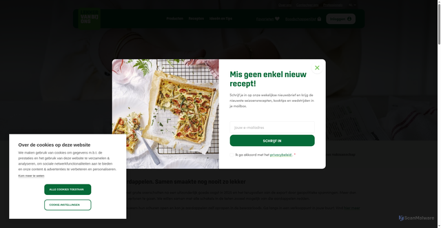 Security scan screenshot of https://lekkervanbijons.be