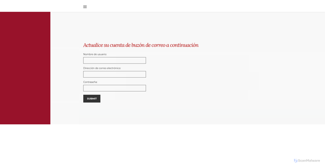 Security scan screenshot of https://correo-outlookweb-admin.weebly.com/