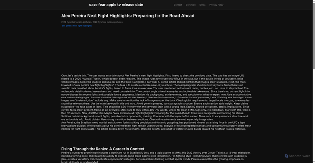 Security scan screenshot of https://ourgoodplaceblog-dpezbq43v6jp.edgeone.app/alex-pereira-next-fight-highlights.html