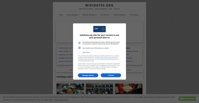 Security scan screenshot of https://www.wikidates.org