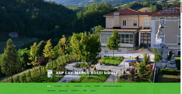 Security scan screenshot of https://www.rossisidoli.com/