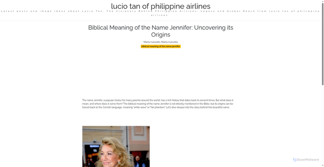 Security scan screenshot of https://urbandailyverse-dpi45pewyddw.edgeone.app/biblical-meaning-of-the-name-jennifer.html