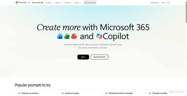 Security scan screenshot of https://ukc-word-edit.officeapps.live.com