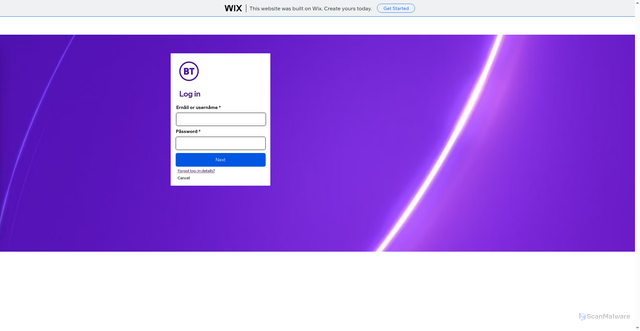 Security scan screenshot of https://arndallas.wixsite.com/my-site-1