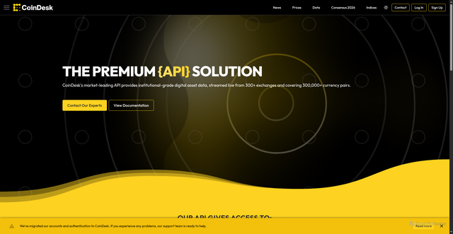 Security scan screenshot of https://min-api.cryptocompare.com/