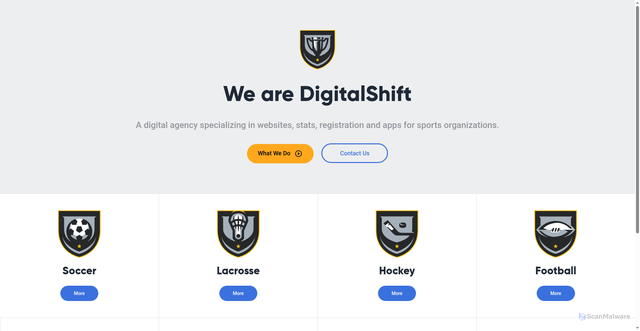 Security scan screenshot of https://digitalshift.ca