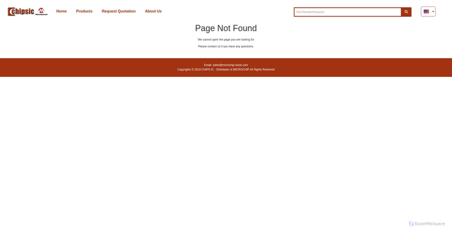 Security scan screenshot of https://www.microchip-stock.com