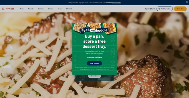 Security scan screenshot of https://clicks.mail.noodles.com