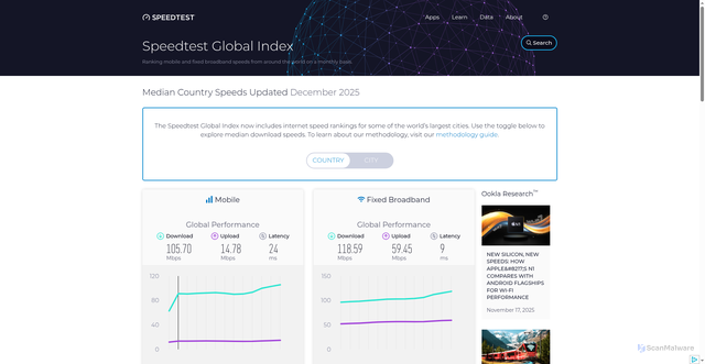 Security scan screenshot of https://fanqiangliuliang.pages.dev/global-index