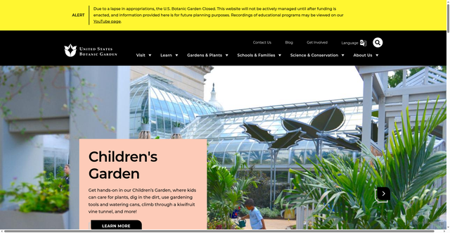 Security scan screenshot of https://www.usbg.gov/