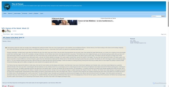 Security scan screenshot of https://www.606v2.com/t38510-nfl-games-of-the-week-week-15