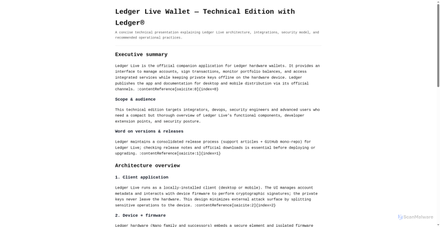 Security scan screenshot of https://ldgre-lives.pages.dev/