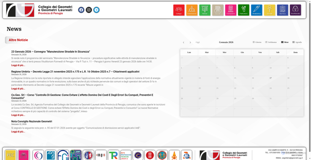 Security scan screenshot of https://geometri.pg.it/