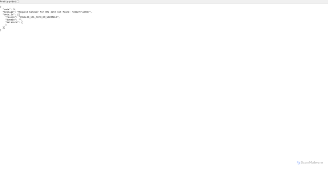 Security scan screenshot of https://publickeyservice.pa.gcp.privacysandboxservices.com/