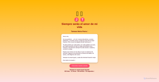 Security scan screenshot of https://huge-pink-qs56ayjzc5-cfzgaacly4.edgeone.app/
