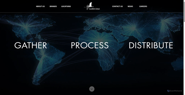 Security scan screenshot of https://sandhills.com