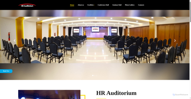 Security scan screenshot of https://www.hrauditorium.com/