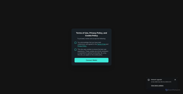 Security scan screenshot of http://app-hyperliquid-launch-v4.com/