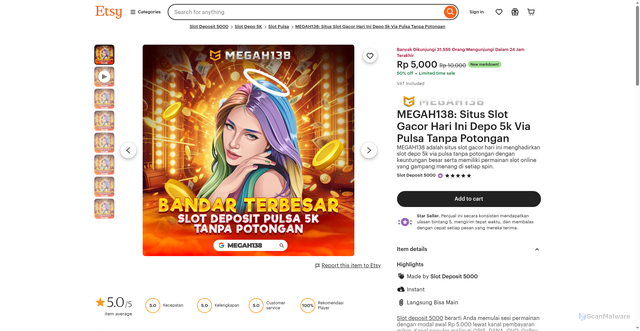 Security scan screenshot of https://memorylane-park.com/products/white-denim-jorts