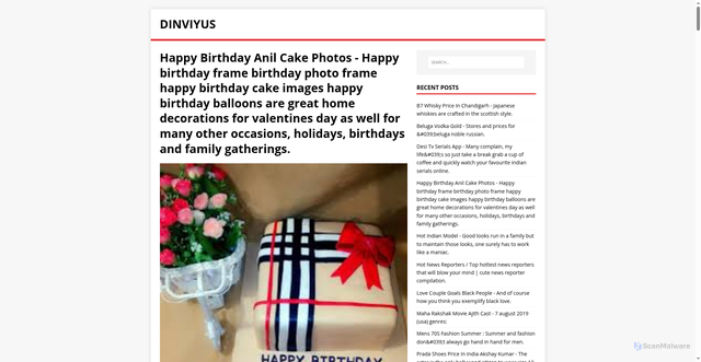 Security scan screenshot of https://yusvinid.pages.dev/post/happy-birthday-anil-cake-photos/