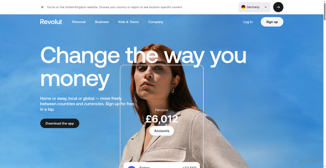 Security scan screenshot of https://www.revolut.com/