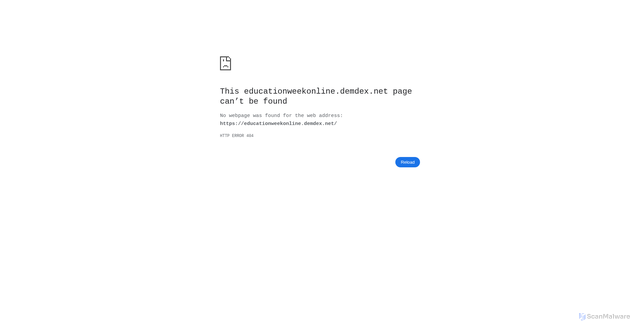 Security scan screenshot of https://educationweekonline.demdex.net