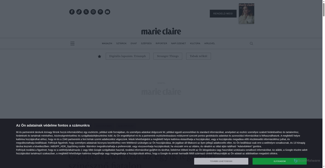 Security scan screenshot of https://marieclaire.hu/sztarok/2025/11/21/goldie-hawn-az-egyik-legszebb-szineszno-volt-fiatalon/