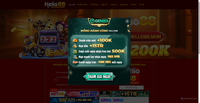 Security scan screenshot of https://fangjian.cn.com/