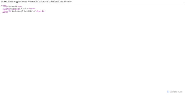 Security scan screenshot of https://ks3-cn-beijing.ksyuncs.com