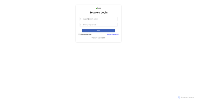 Security scan screenshot of https://tha8ez-64331.portmap.io:64331/fi.html#support@secure-u.com