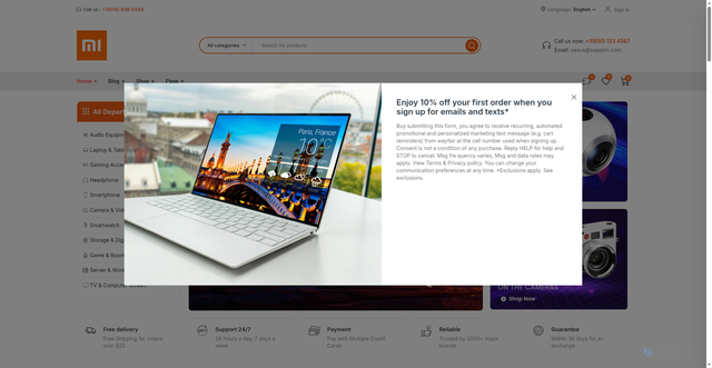 Security scan screenshot of https://xiaomi-plus.com/