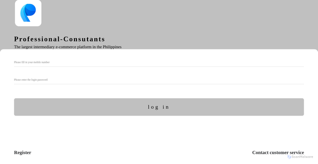 Security scan screenshot of https://professional-consutants.com/