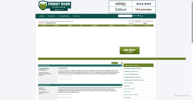 Security scan screenshot of https://intranquillityquirinal.com/posts/site-identify/